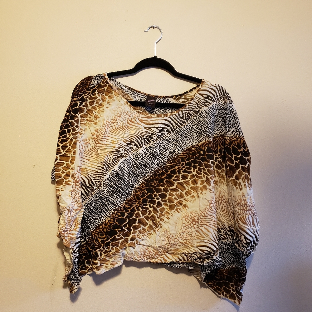 Cheetah print shirt